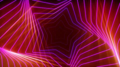 Wavy pattern VJ background Illustration