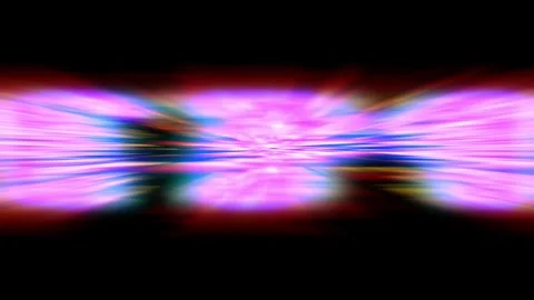 Wavy pattern with white glow particle animate Video stock 330714277