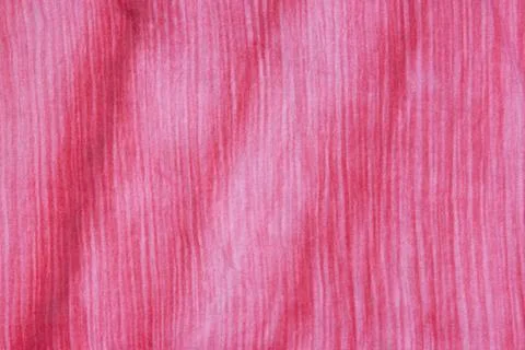 Wavy pink fabric with striped texture Stock Photos