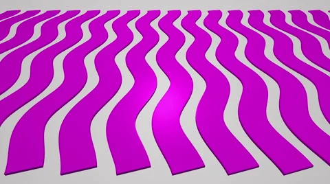Wavy Pink Stripes Sine Stock Footage 63973773