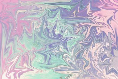 Wavy Psychedelic Illustrazione stock