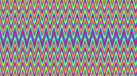 Wavy Psychedelic Stock Illustration