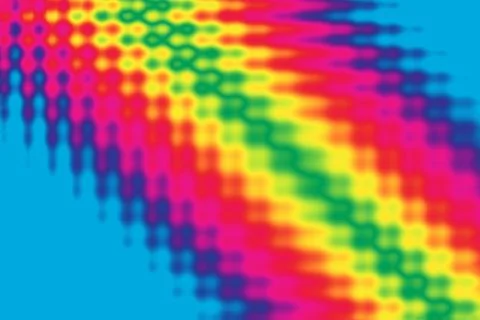 Wavy Psychedelic Stock Illustration