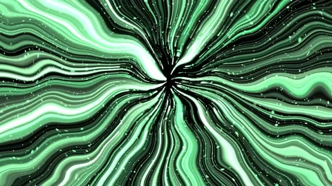 Wavy rays of light in turquoise tones. Stock Footage 196989330