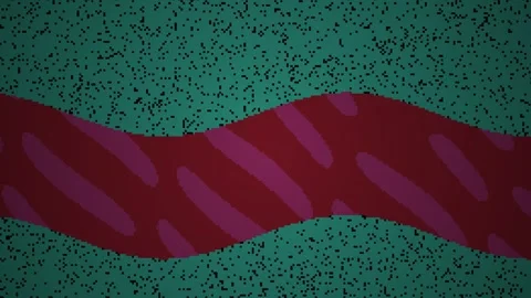 Wavy Red and Purple Abstract Pattern. Stock Footage 334544878