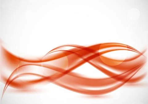 Wavy red background Stock Illustration
