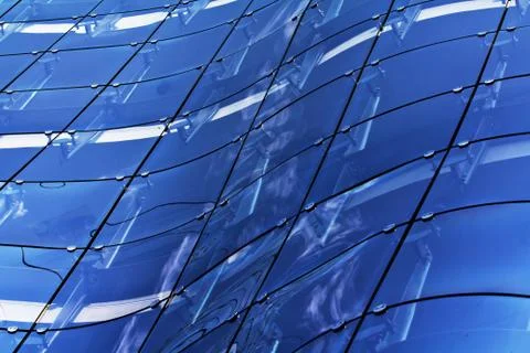 Wavy reflection Fotos Stock