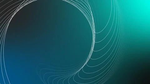 Wavy ribbon from so much parallel lines. abstract background with lines. 스톡 일러스트