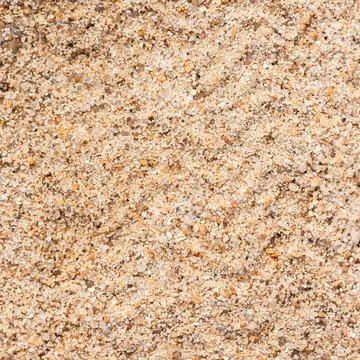 Wavy river sand texture background with copy space. Stock Photos