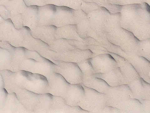 Wavy sand surface Foto stock
