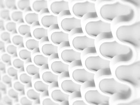 Wavy scales pattern useful as background Illustrazione stock