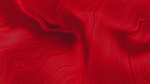 Wavy Seamless Looping Background Red Stock Footage 156206126