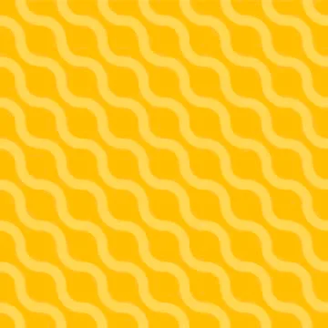 Wavy seamless striped diagonal pattern. Vector simple endless orange background 스톡 일러스트