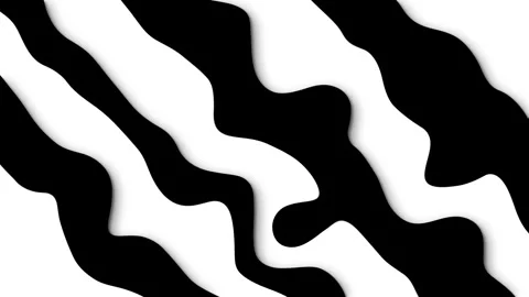 Wavy Shape Background | Moving Pattern Motion | Loop Video Background Stock Footage 324009796