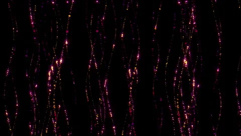 Wavy Strings Up loop Stock Footage 320019218
