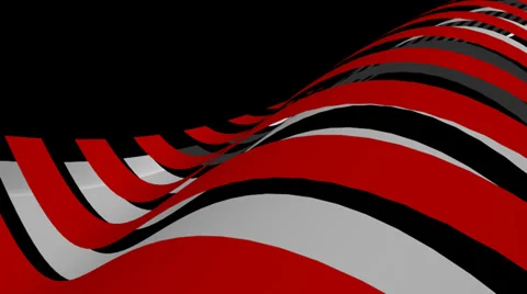 WAVY STRIPES 2 Stock Footage 36075481