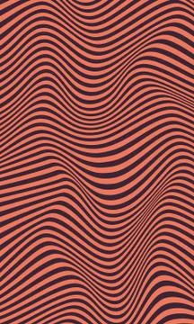Wavy stripes background Stock Illustration