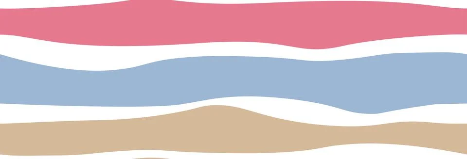 Wavy stripes. Stock Illustration