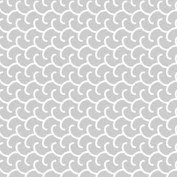 Wavy stripes seamless pattern Stock Illustration