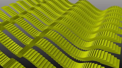 Wavy Stripes Tile Stock Footage 63973857