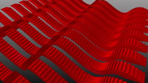 Wavy Stripes Tile Stock Footage 63973899