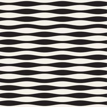 Wavy stripes vector seamless pattern. Retro wavy texture. Geometric lines 스톡 일러스트