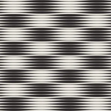 Wavy stripes vector seamless pattern. Retro wavy texture. Geometric lines 스톡 일러스트
