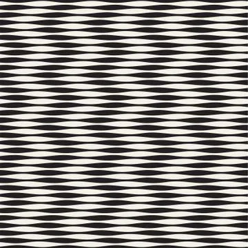 Wavy stripes vector seamless pattern. Retro wavy engraving texture. Geometr.. Stockillustratie