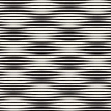 Wavy stripes vector seamless pattern. Retro wavy texture. Geometric lines m.. Stock Illustration