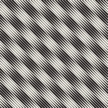 Wavy stripes vector seamless pattern. Retro wavy texture. Geometric lines m.. Stockillustratie