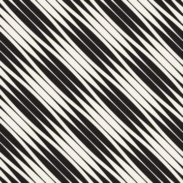 Wavy stripes vector seamless pattern. Retro wavy texture. Geometric lines m.. 스톡 일러스트