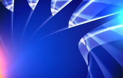 Wavy stylish modern abstract vector with with blue with white color Stock-Illustration