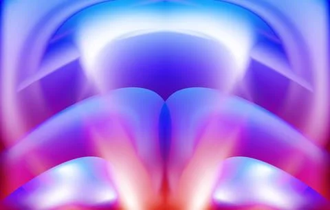 Wavy stylish new cool blue color gradient abstract colorful liquid イラスト素材