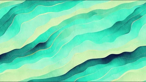 Wavy summer dip dye background. Ombre color blend for Stock Footage 220124906