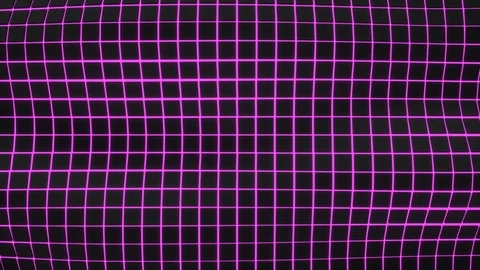 Wavy surface made of black cubes with glowing background Stock Footage 109472369
