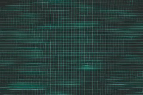 Wavy surface made of cubes with glowing background Stock Illustration