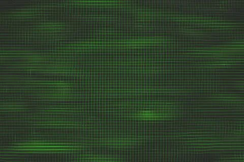 Wavy surface made of cubes with glowing background Stock Illustration