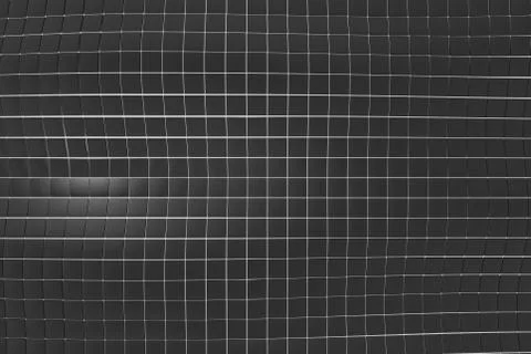 Wavy surface made of cubes with glowing background Illustrazione stock