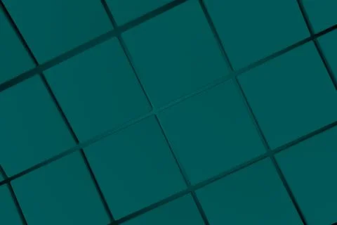 Wavy surface made of cubes Stock Illustration