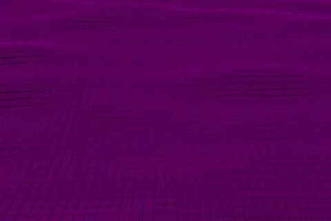 Wavy surface made of cubes Stock Illustration