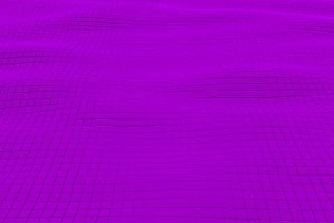 Wavy surface made of cubes Stock Illustration