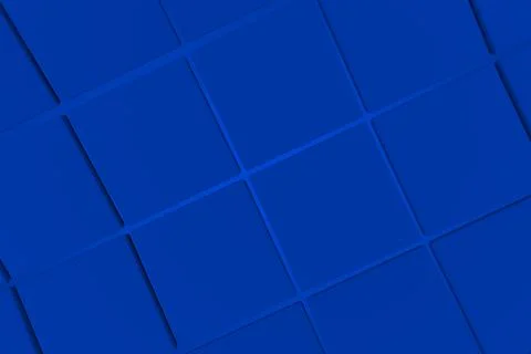 Wavy surface made of cubes Illustrazione stock