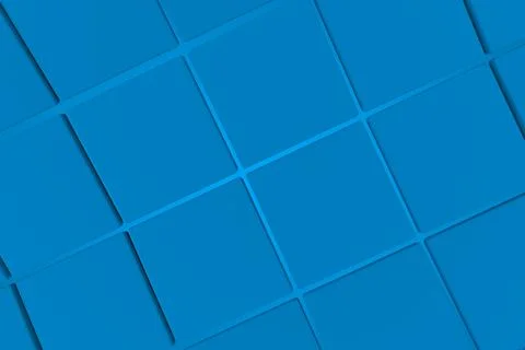 Wavy surface made of cubes Stock Illustration
