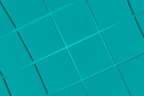 Wavy surface made of cubes Stock Illustration