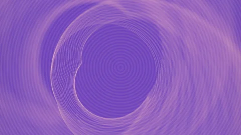 Wavy swirl of moving lines on a violet background 3d rendering loop animation 4K Stock Footage 169016037