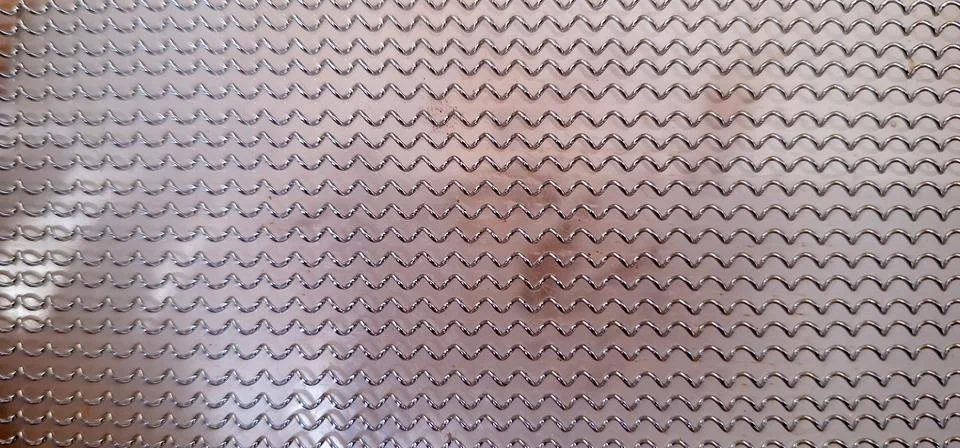 Wavy Textured Surface Pattern with Industrial Design Foto stock