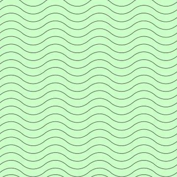 Wavy thin line seamless pattern. Vector illustration Stock Illustration