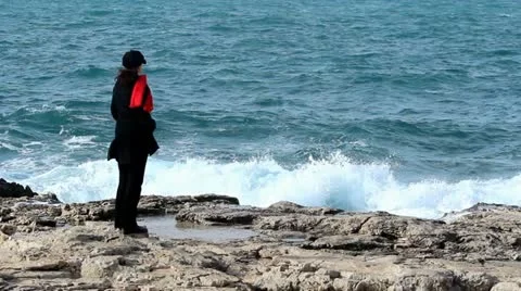 Wavy thoughts Stock Footage 20586498