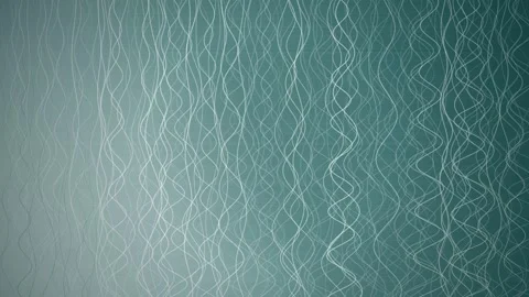 Wavy thread lines shimmer in a dense vertical pattern Stock Footage 342217020