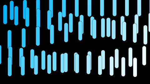 Wavy trajectory of dark blue vertical lines Stock Footage 337789112